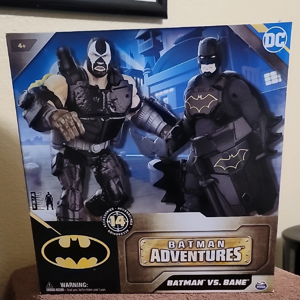 Batman vs. Bane Action Figures - Batman Adventures